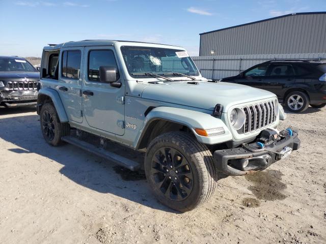  JEEP WRANGLER 2024 Бірюзовий
