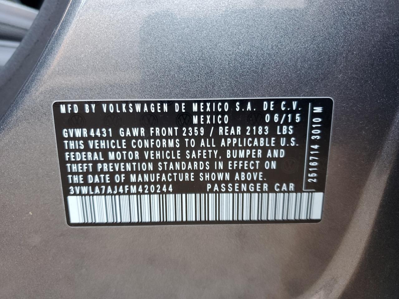 2015 Volkswagen Jetta - Image 13
