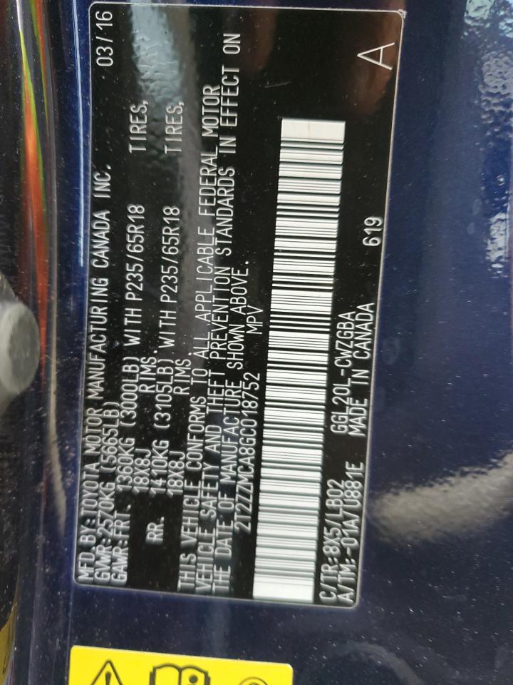 2016 Lexus RX - Image 16