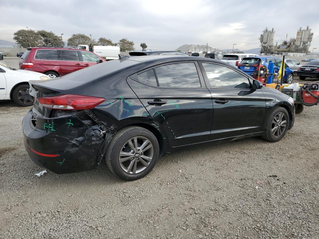 VIN KMHD84LFXHU247074 2017 HYUNDAI ELANTRA no.3