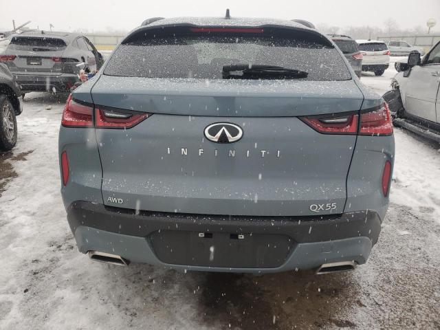  INFINITI QX55 LUXE 2022 Синий