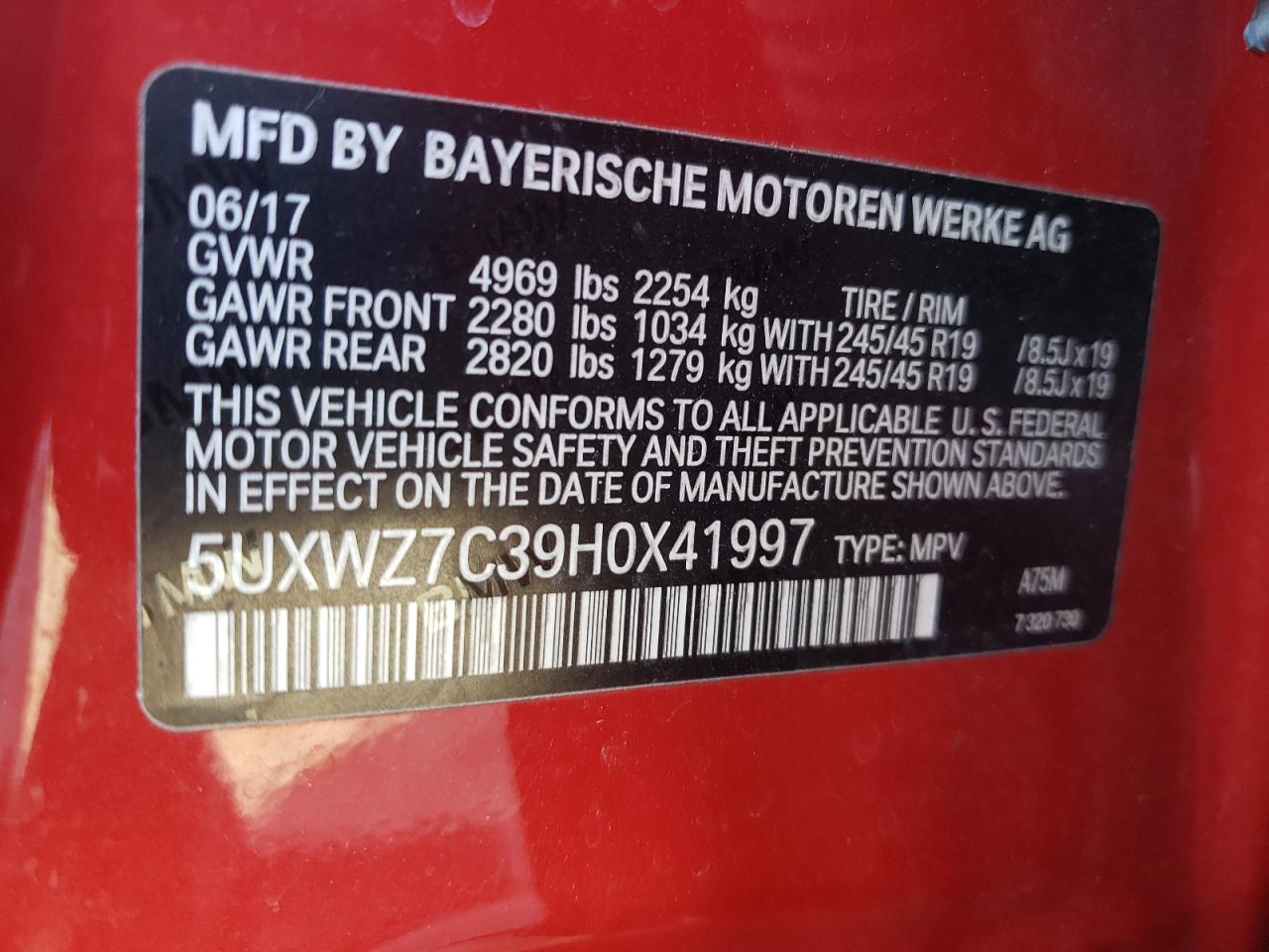 2017 BMW X3 - Image 16