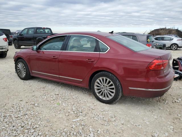  VOLKSWAGEN PASSAT 2016 Красный
