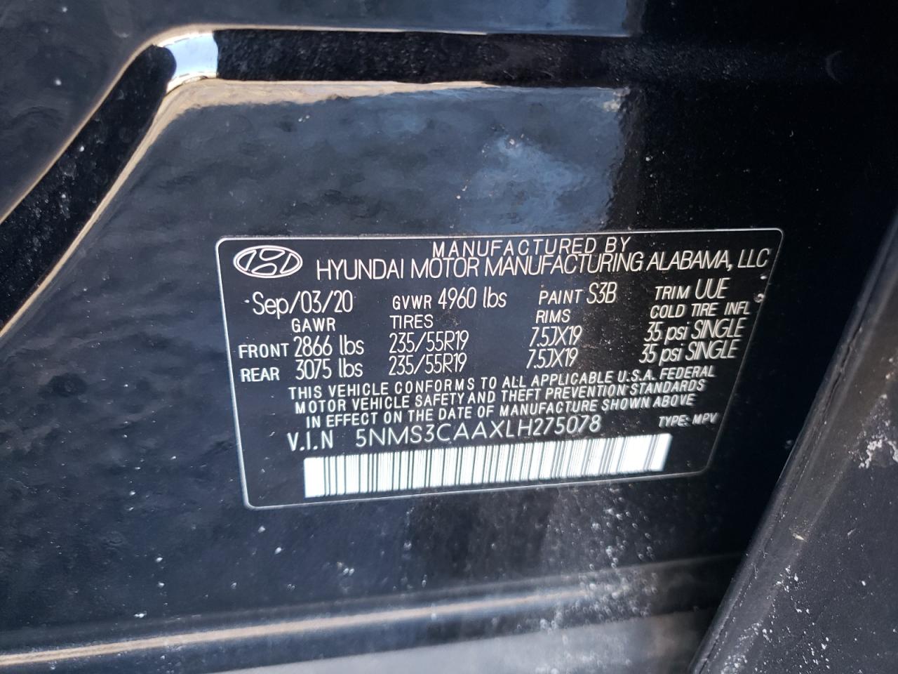 2020 Hyundai Santa Fe - Image 13