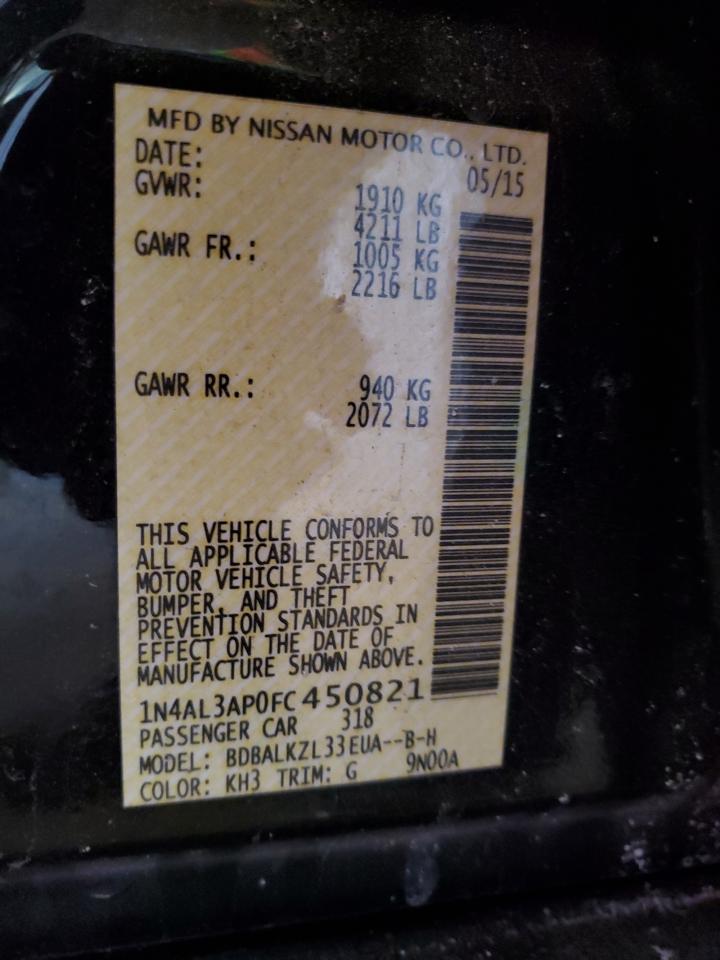 2015 Nissan Altima - Image 12