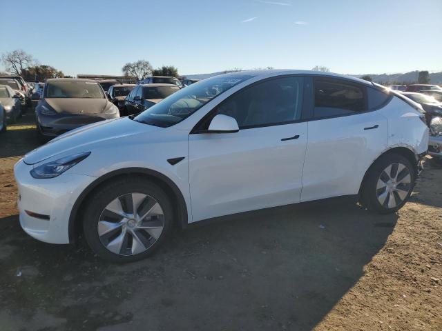  TESLA MODEL Y 2021 Білий