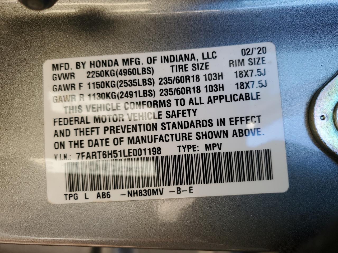 2020 Honda CR-V - Image 13