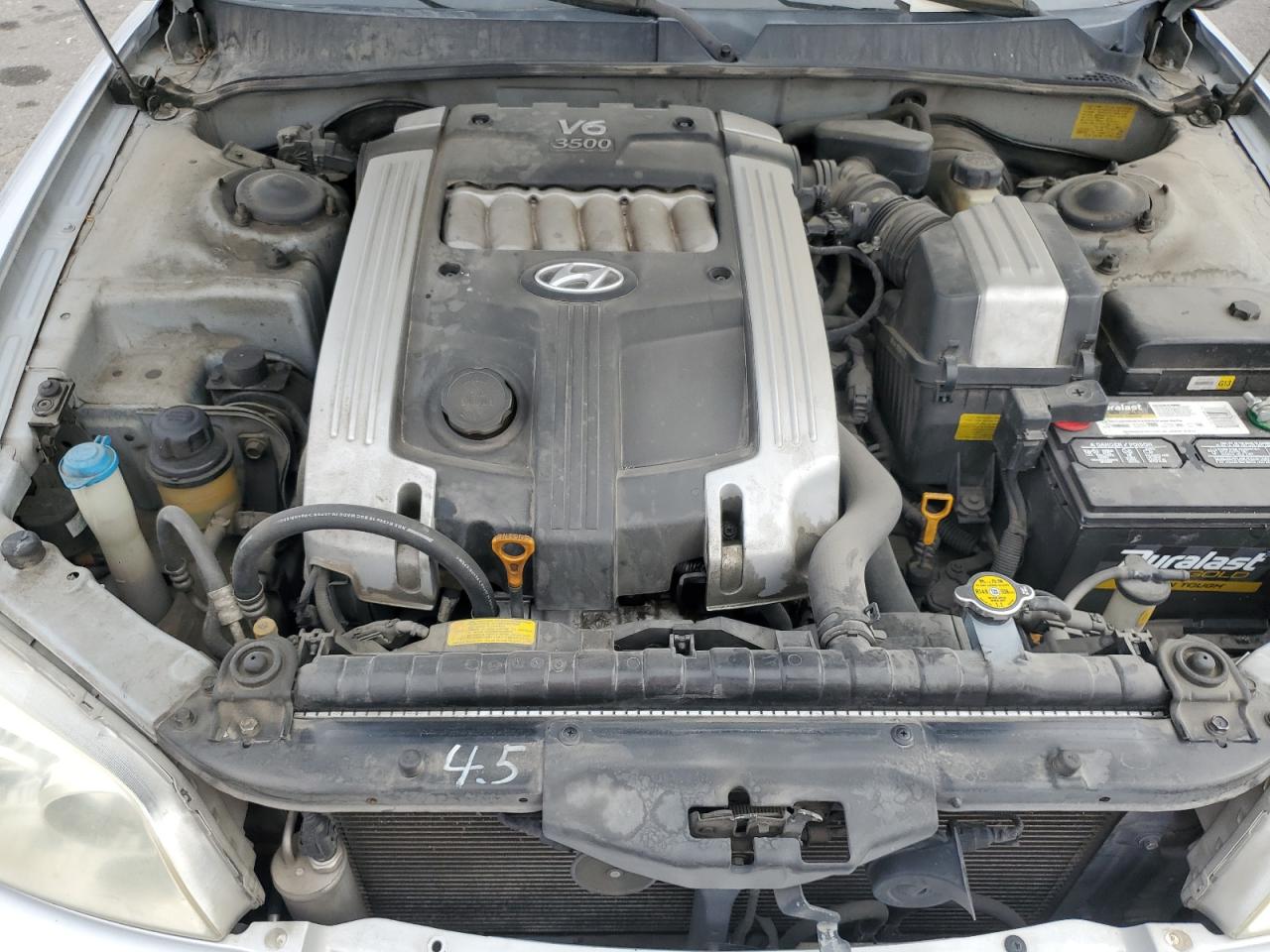2004 Hyundai Xg 350 VIN: KMHFU45E64A360587 Lot: 43039875