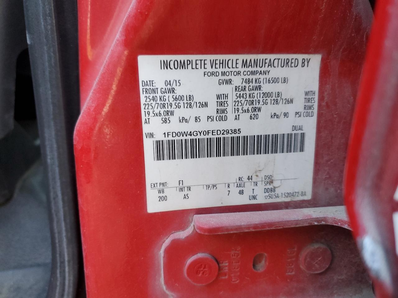 2015 Ford F450 - Image 12