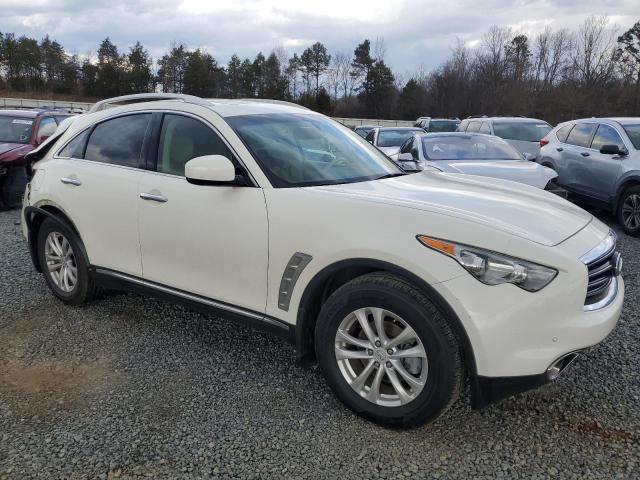  INFINITI FX37 2013 Белы