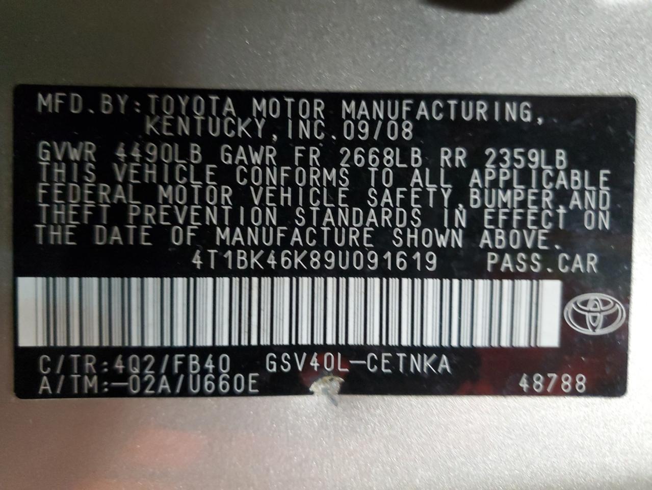 2009 Toyota Camry - Image 14