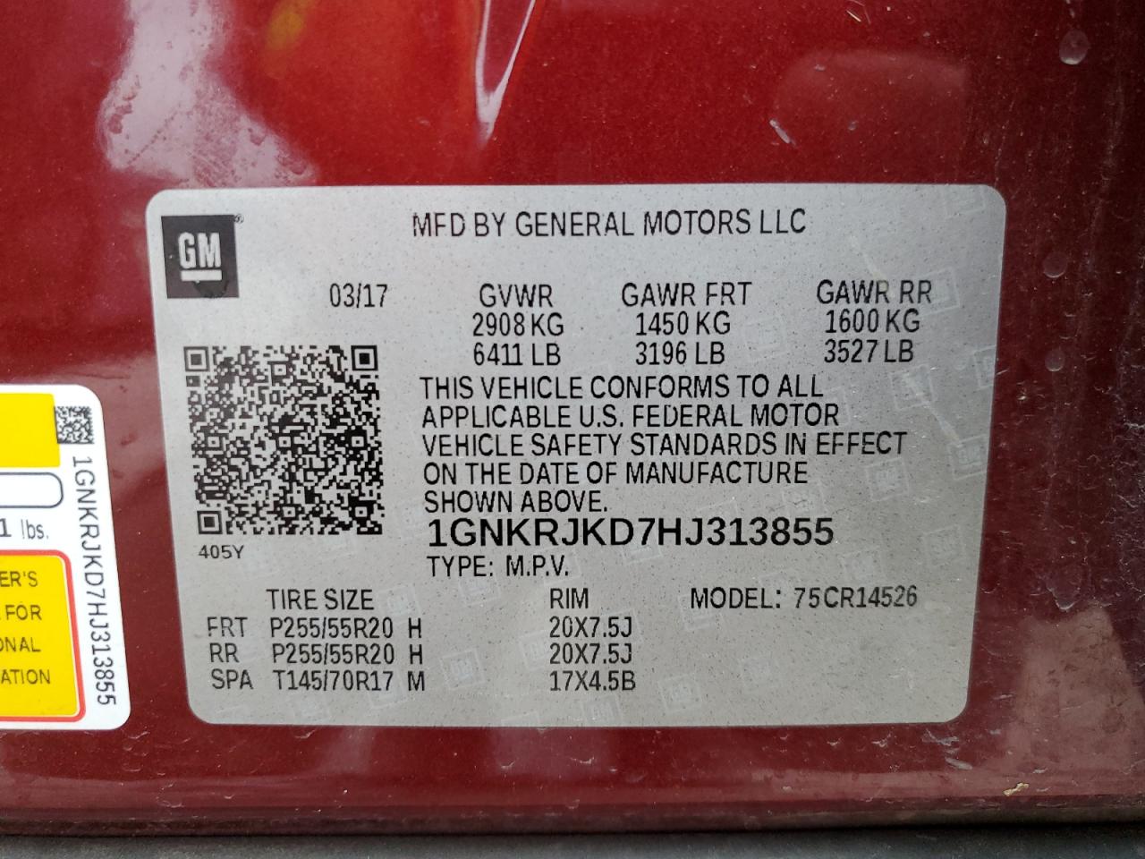 2017 Chevrolet Traverse - Image 14