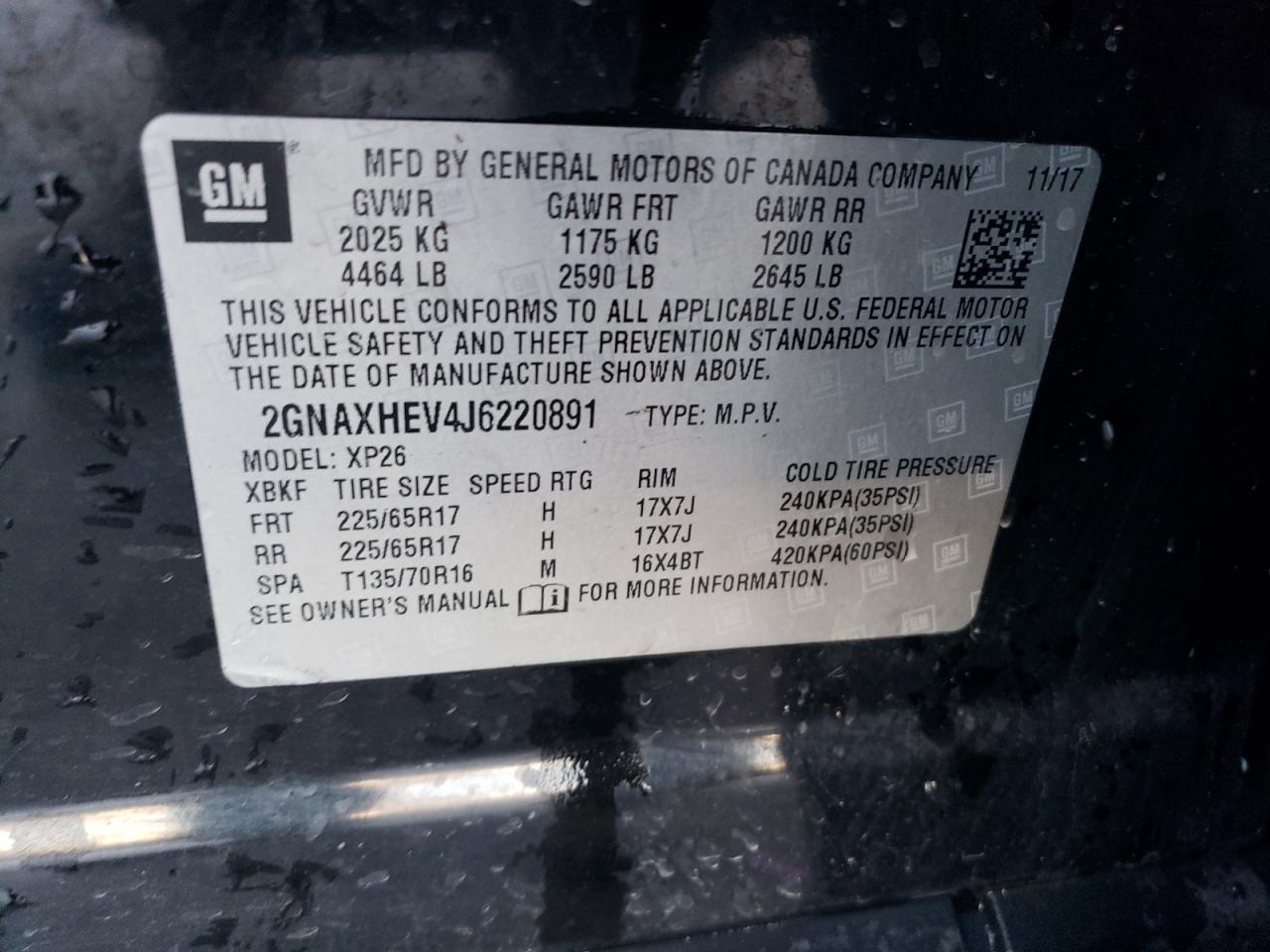 2018 Chevrolet Equinox - Image 13