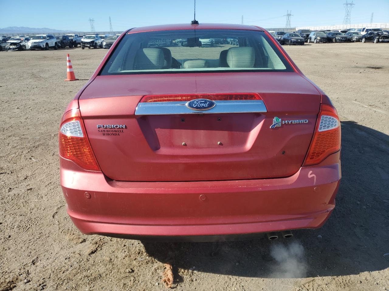 2012 Ford Fusion Hybrid VIN: 3FADP0L36CR203181 Lot: 89114065