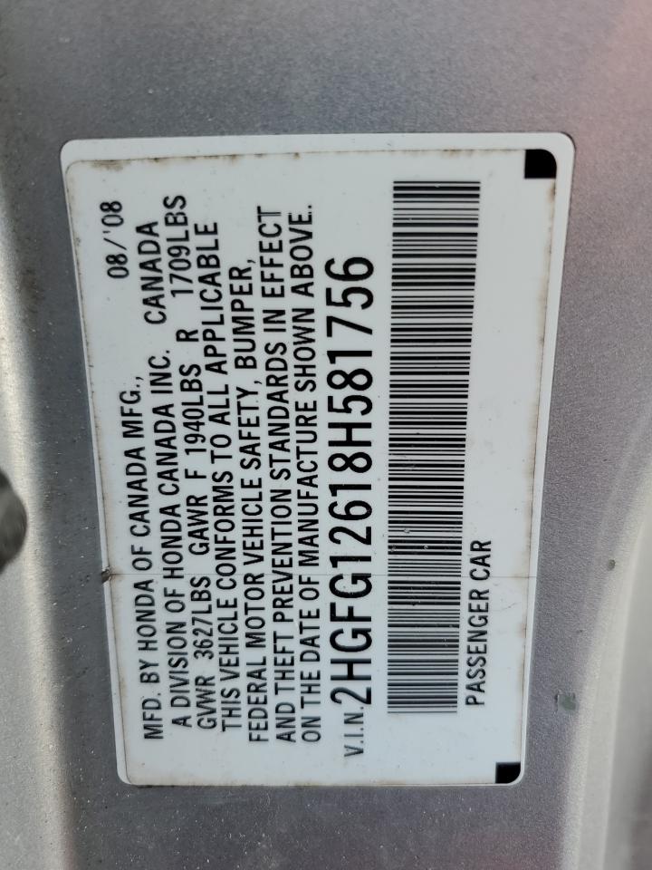 2008 Honda Civic - Image 12