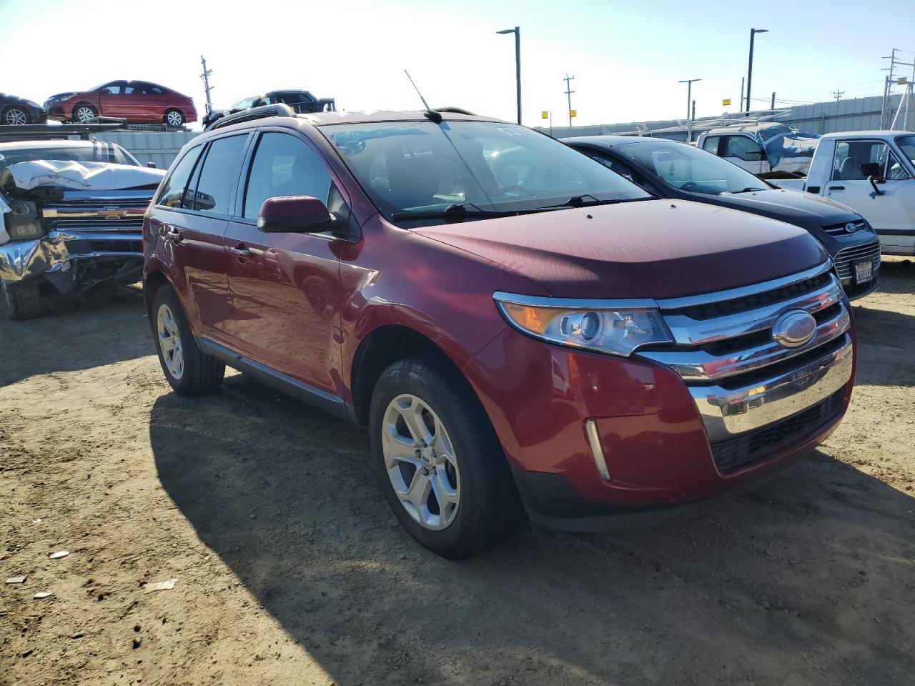 VIN 2FMDK3JC7DBC89674 2013 FORD EDGE no.4