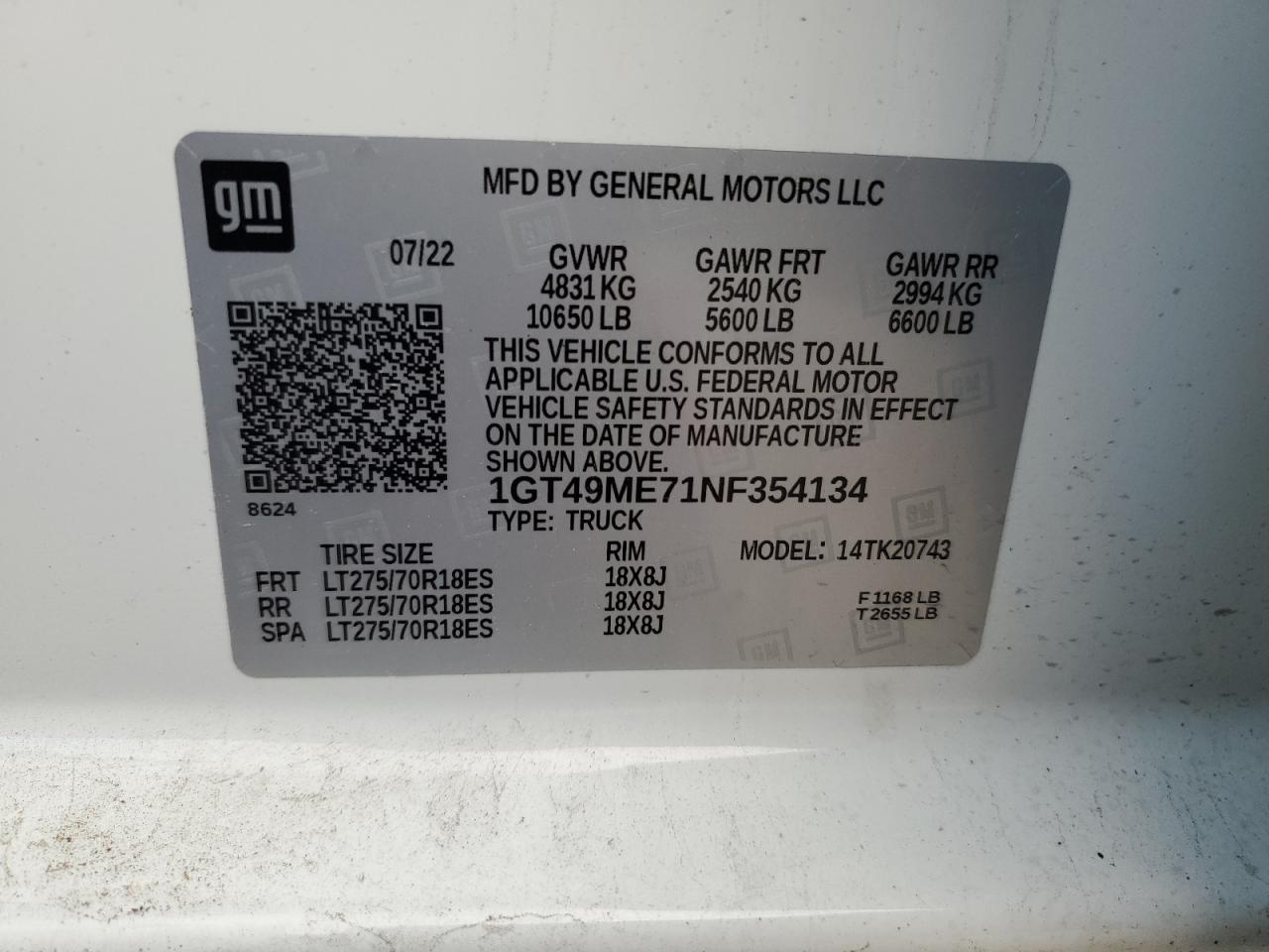 2022 GMC Sierra - Image 12