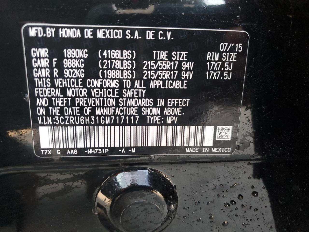 2016 Honda HR-V - Image 13