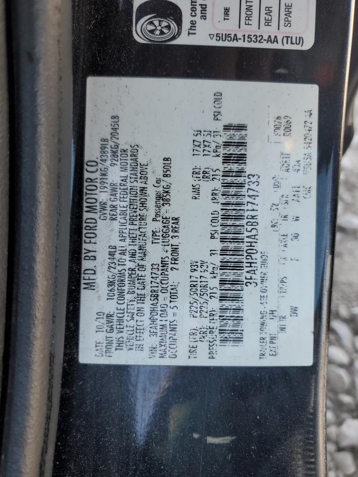 2011 Ford Fusion - Image 12