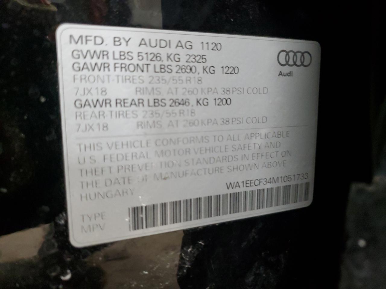 2021 Audi Q3 - Image 13