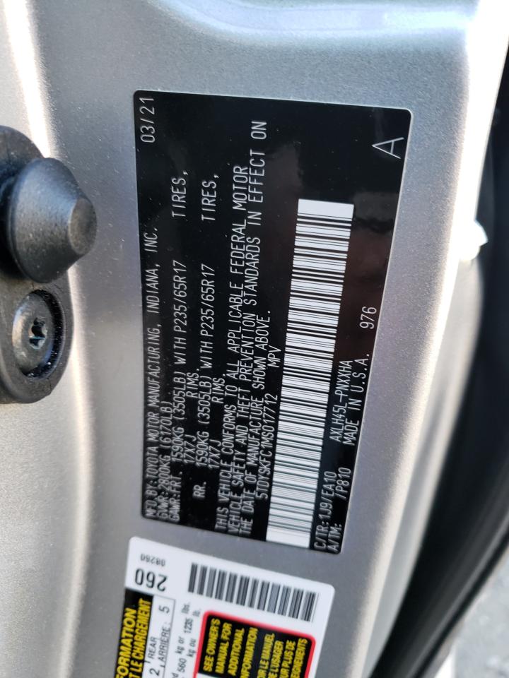2021 Toyota Sienna - Image 13