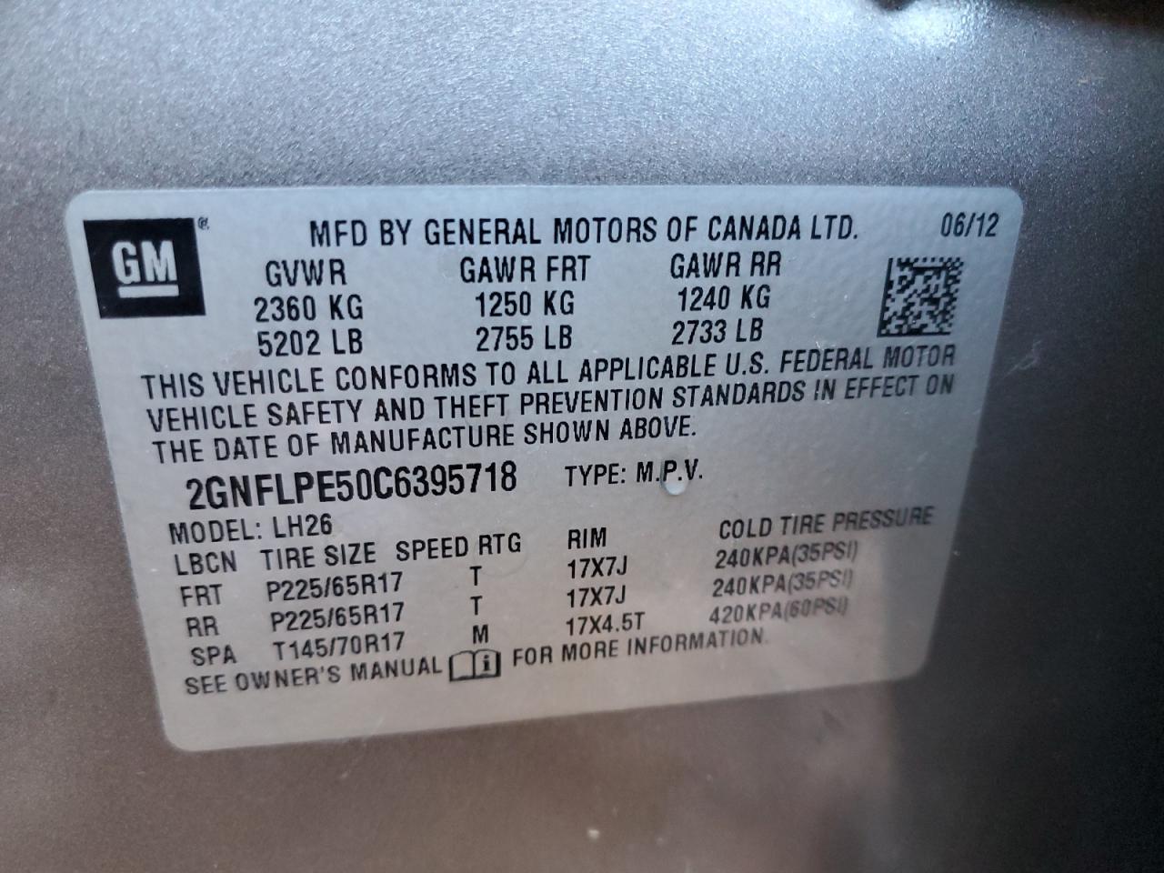 2012 Chevrolet Equinox - Image 15