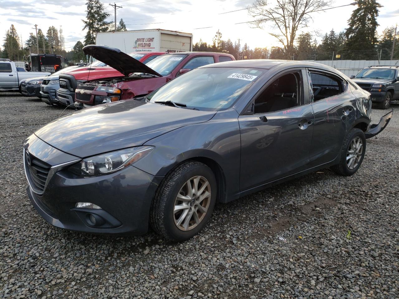 VIN JM1BM1V77F1239122 2015 MAZDA 3 no.1