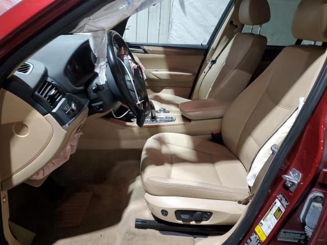  BMW X3 2013 Burgundy