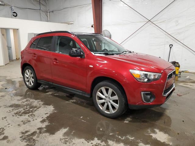  MITSUBISHI OUTLANDER 2014 Красный