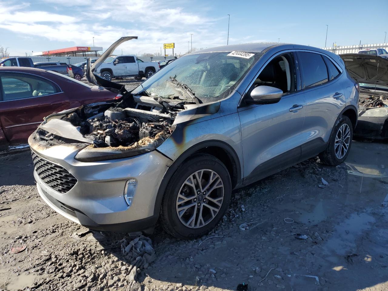 2022 Ford Escape Sel for Sale in Cahokia Heights, IL - Burn - Engine