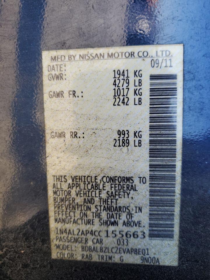 2012 Nissan Altima - Image 13