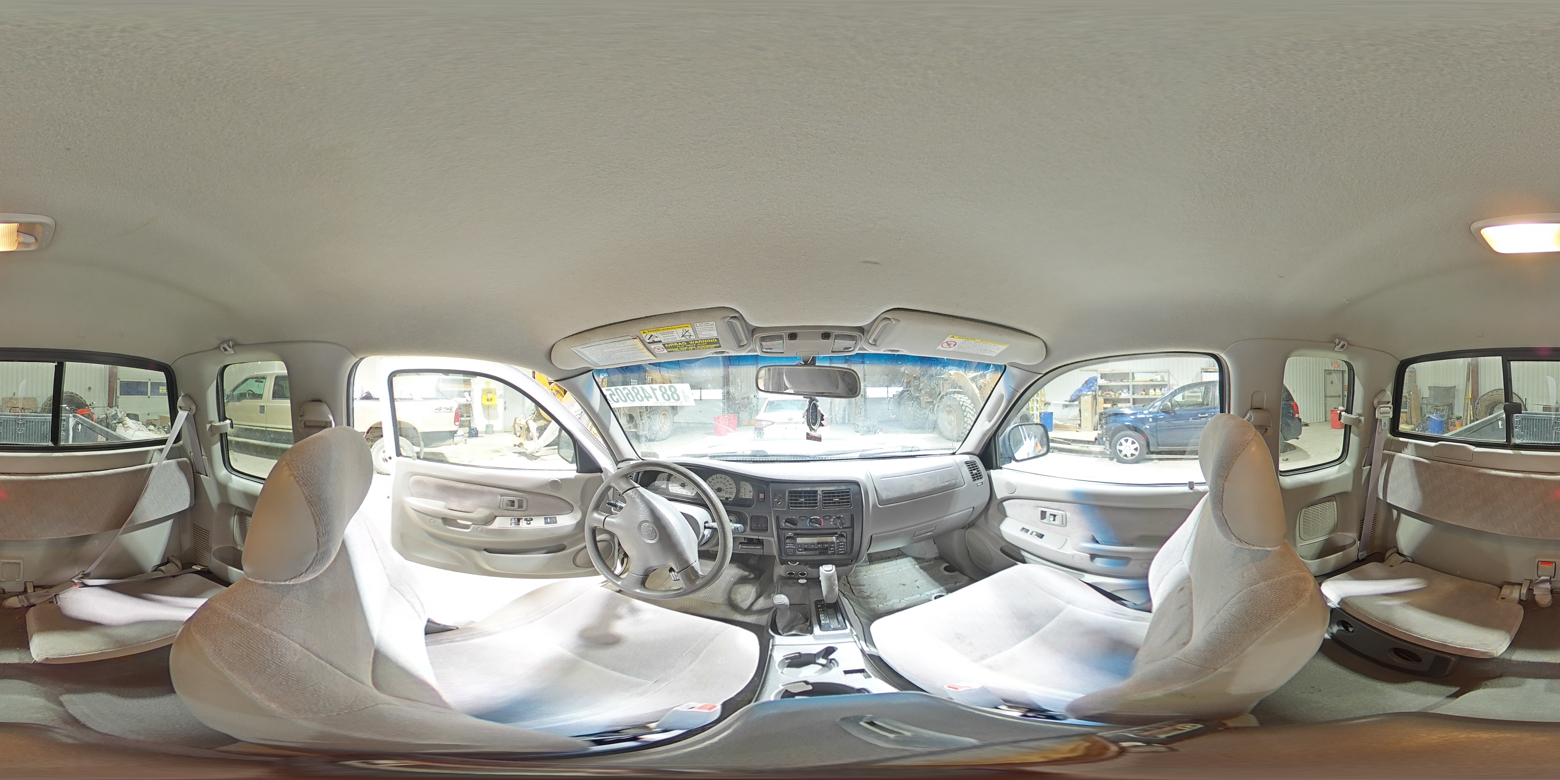 2001 Toyota Tacoma Xtracab VIN: 5TEWM72N81Z840643 Lot: 88148605