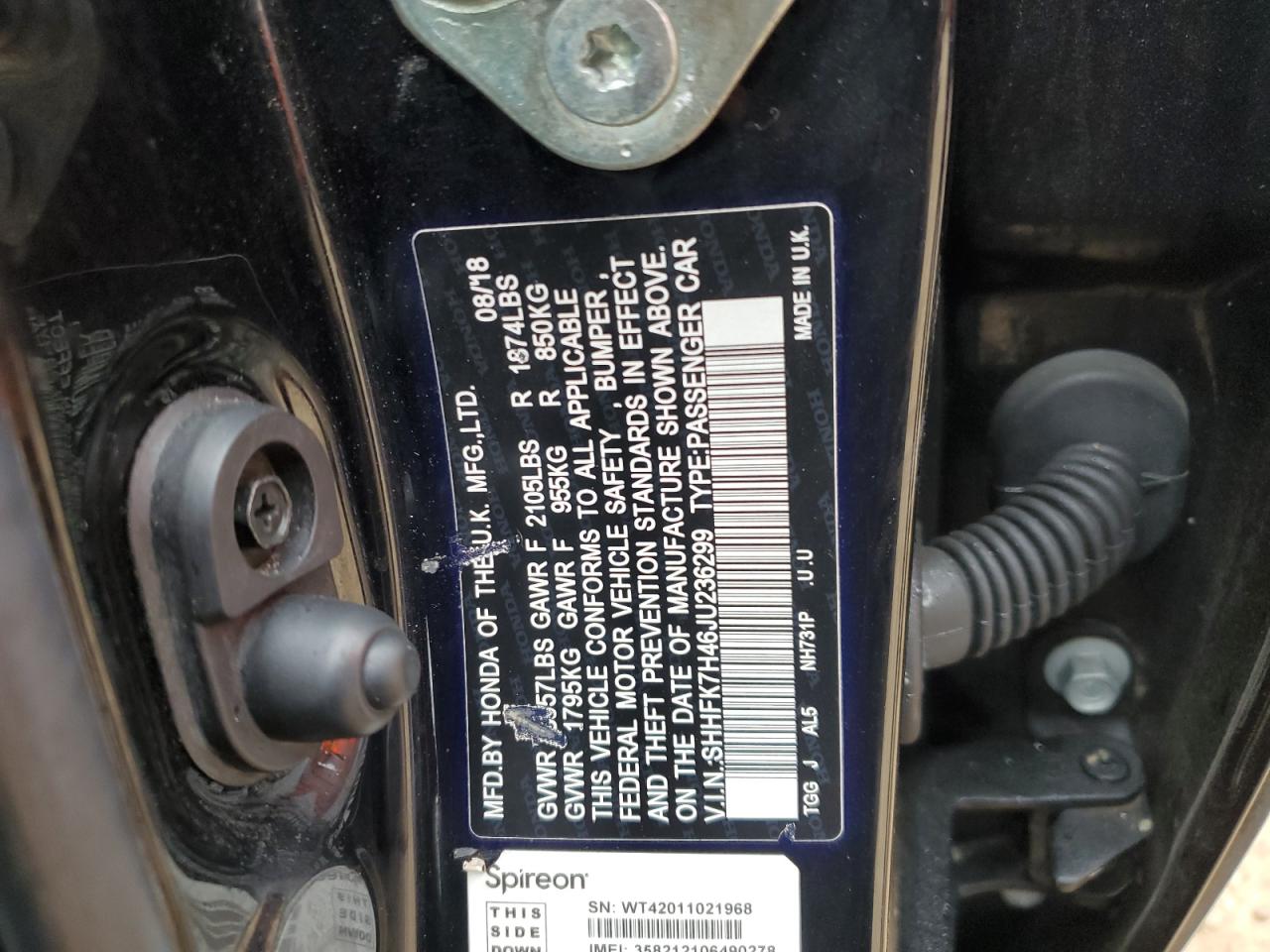 2018 Honda Civic - Image 12