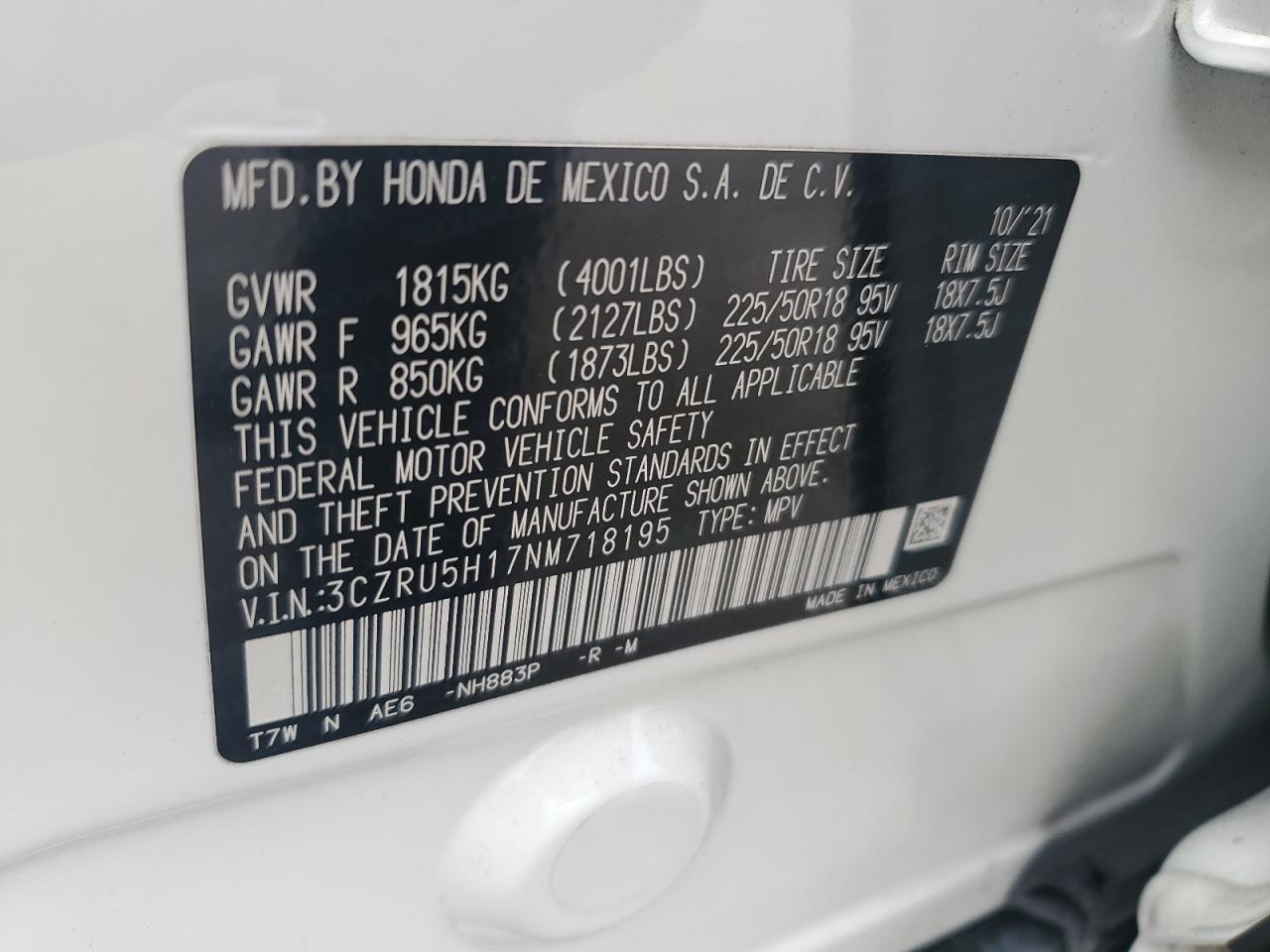 2022 Honda HR-V - Image 13