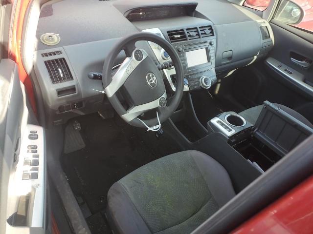  TOYOTA PRIUS 2013 Красный