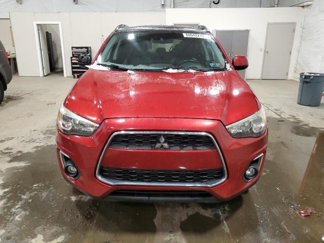  MITSUBISHI OUTLANDER 2014 Красный