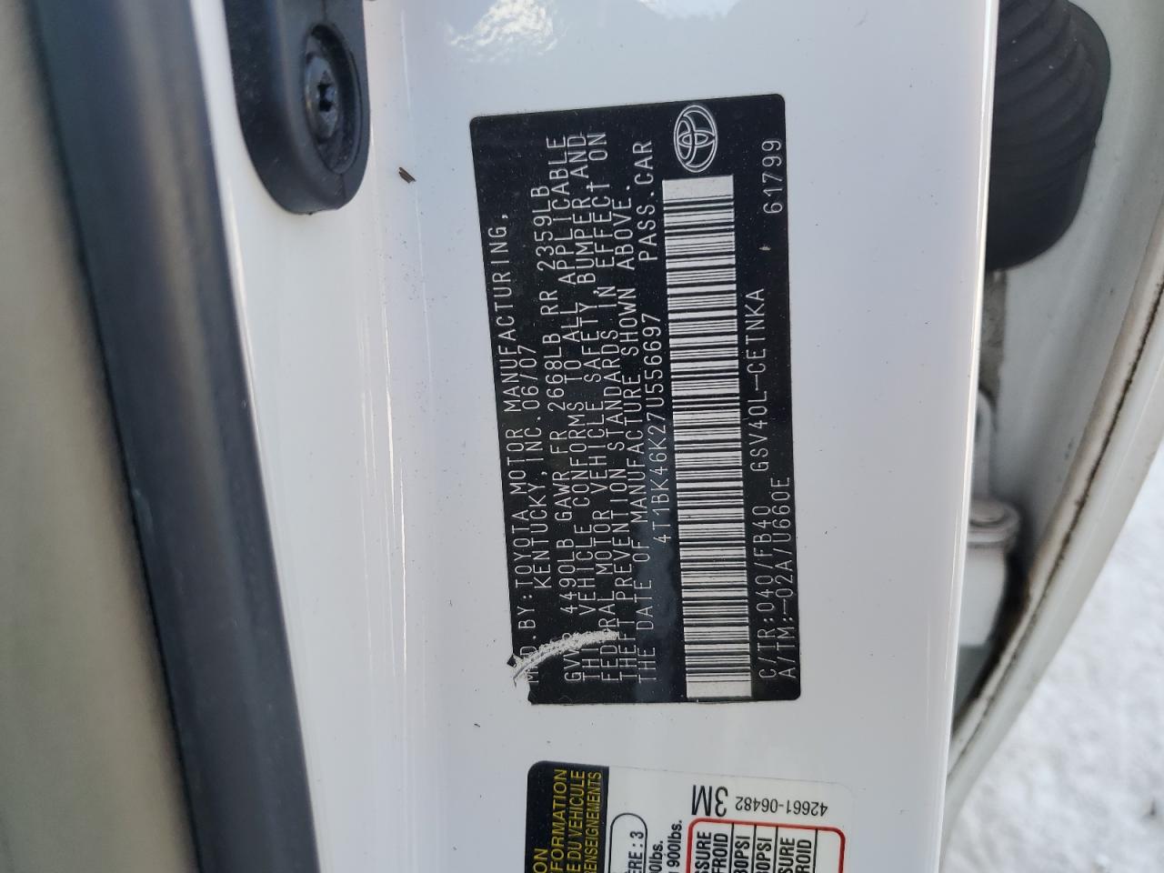 2007 Toyota Camry - Image 13