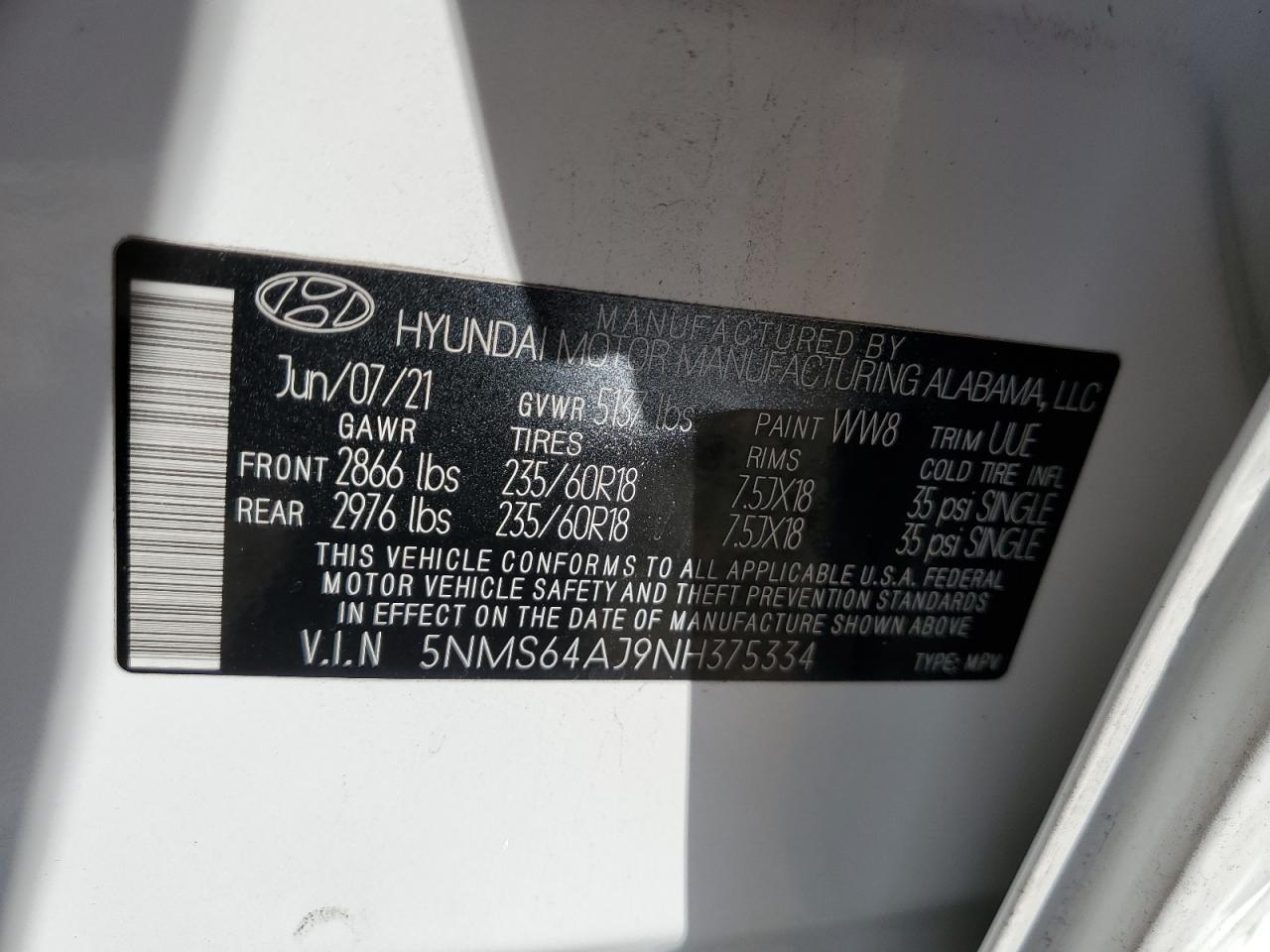 2022 Hyundai Santa Fe - Image 15