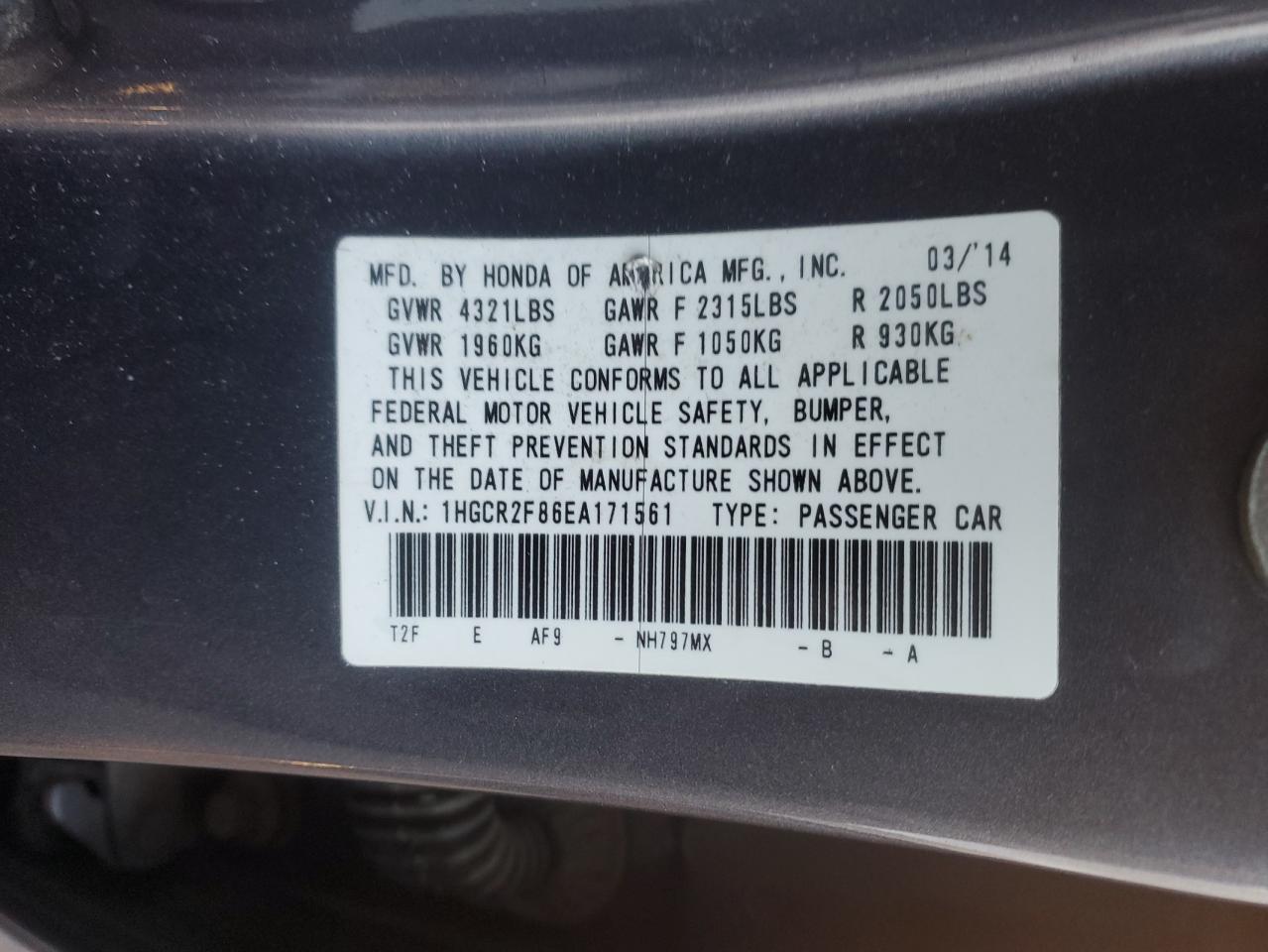 2014 Honda Accord - Image 13