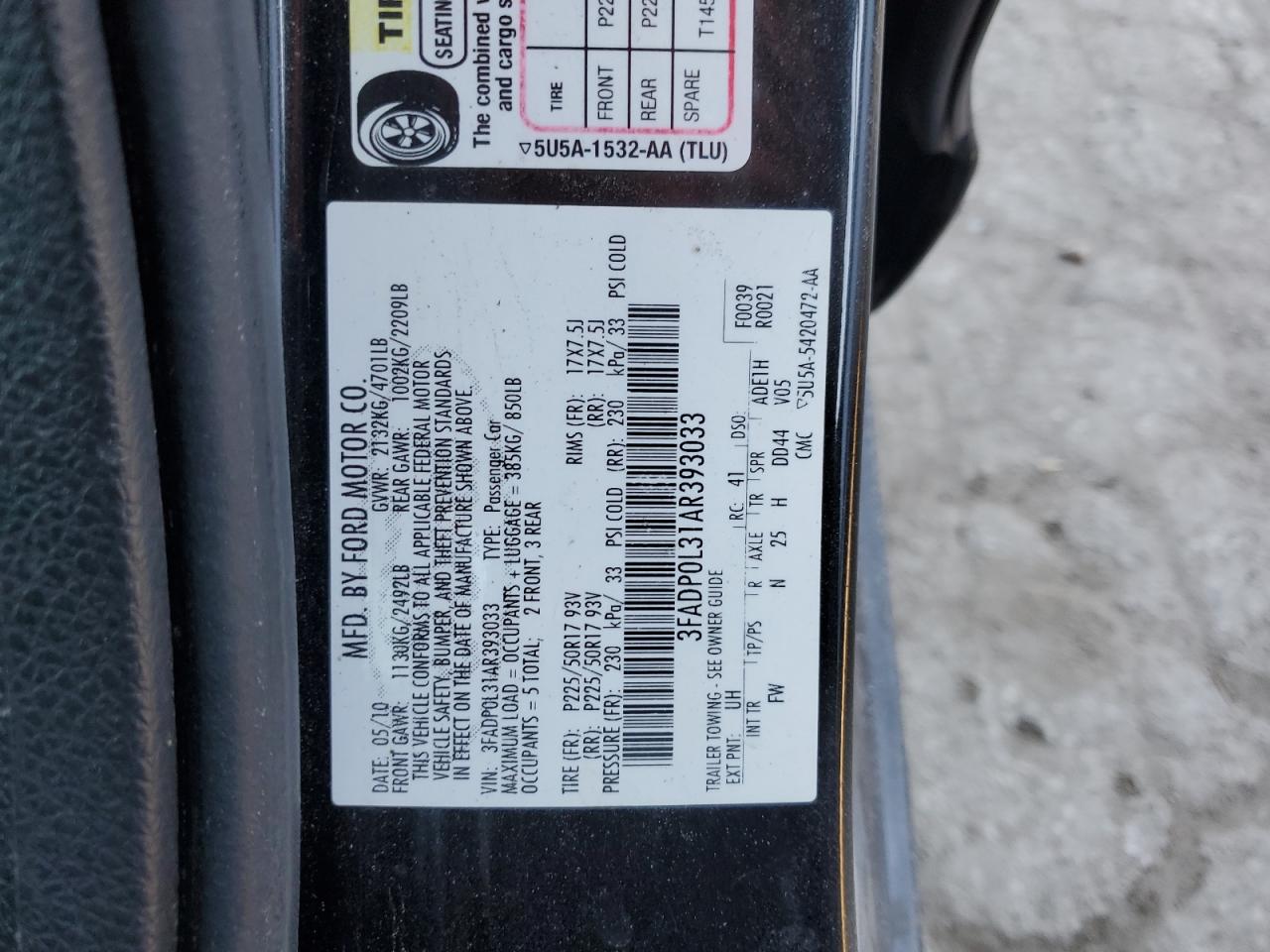 2010 Ford Fusion - Image 14