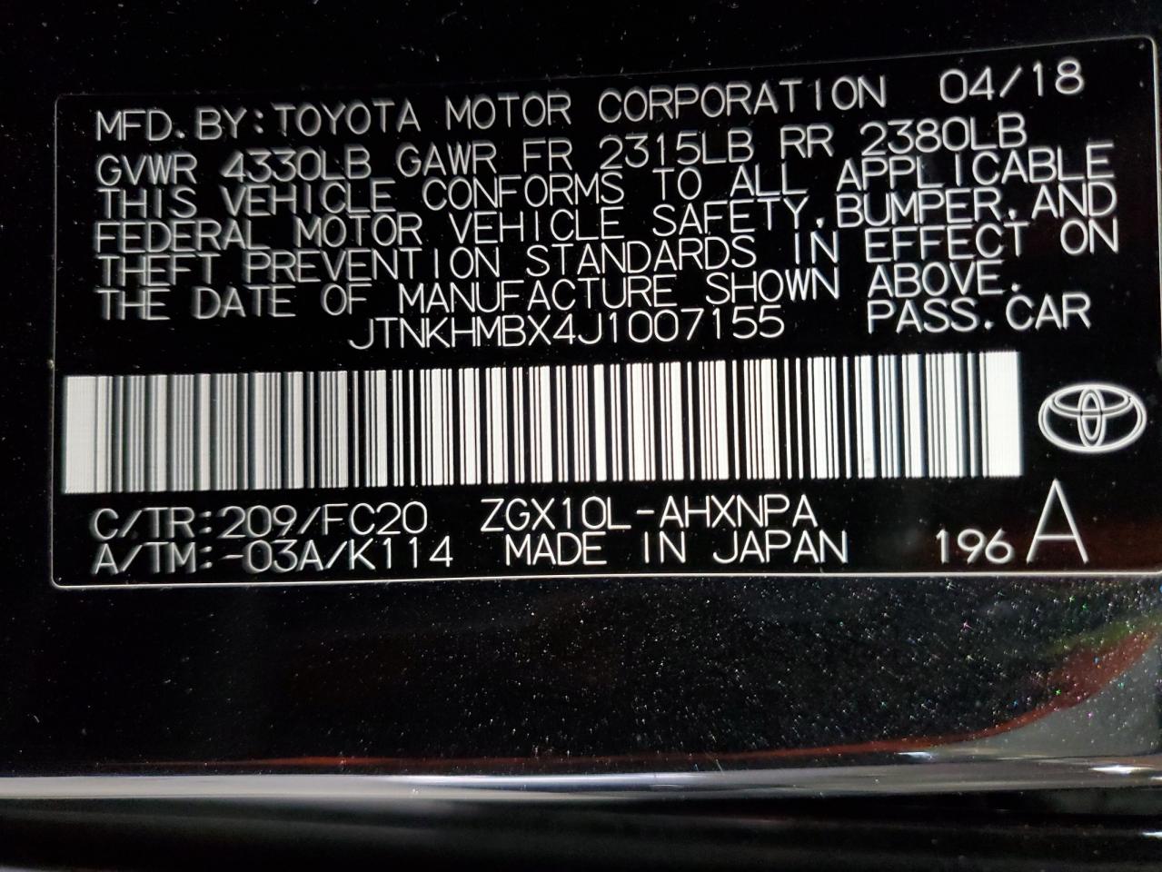 2018 Toyota C-HR - Image 15