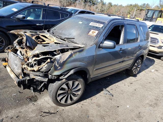 2005 Honda Cr-V Lx продається в Exeter, RI - Burn - Engine