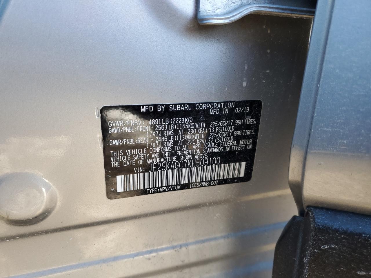 2019 Subaru Forester - Image 13