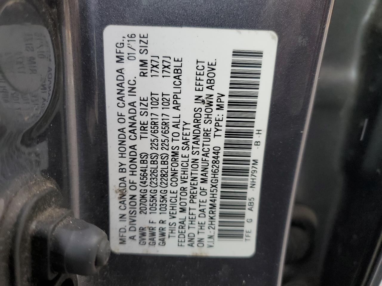 2016 Honda CR-V - Image 15
