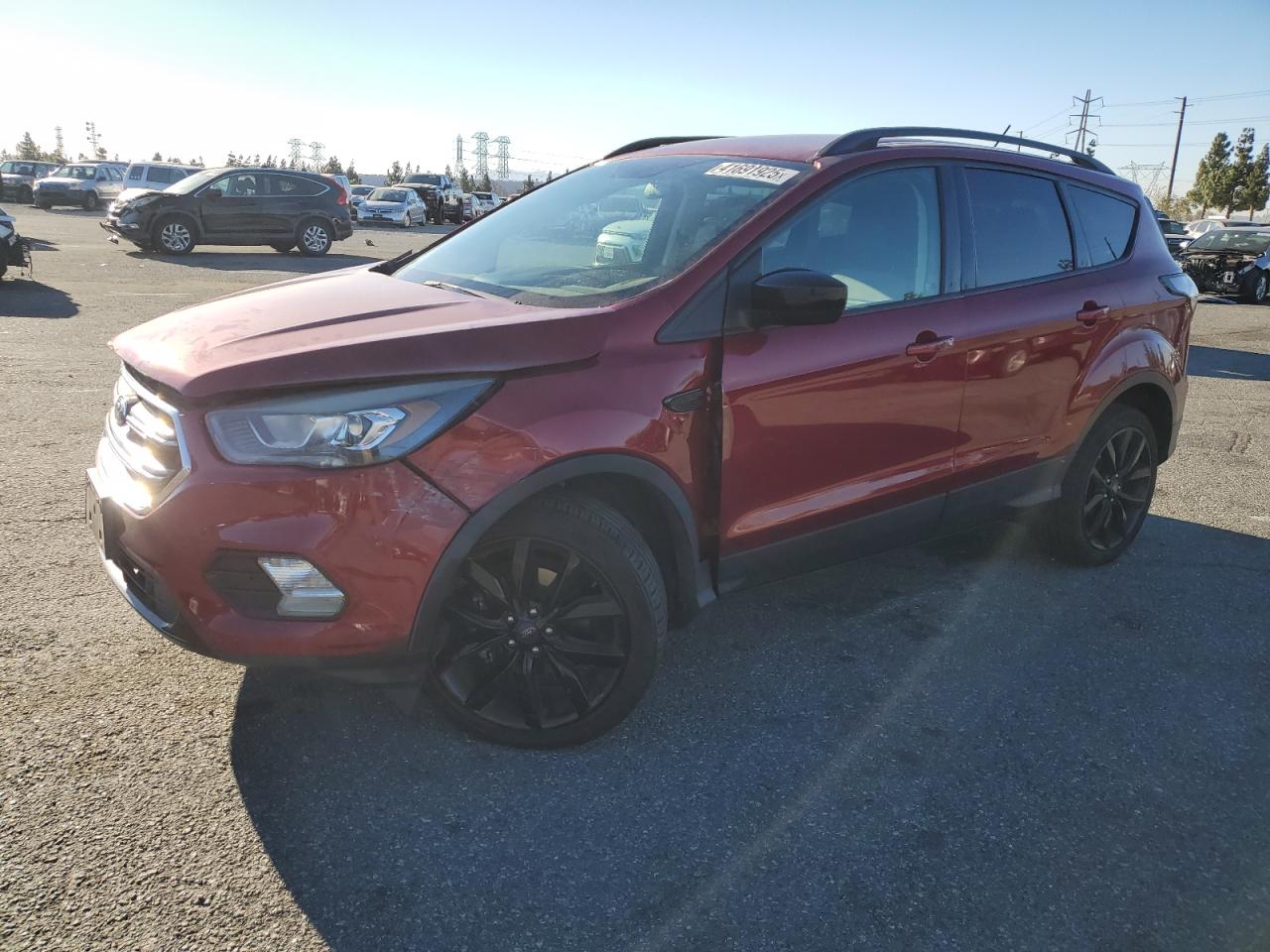 VIN 1FMCU0GD6JUA37246 2018 FORD ESCAPE no.1