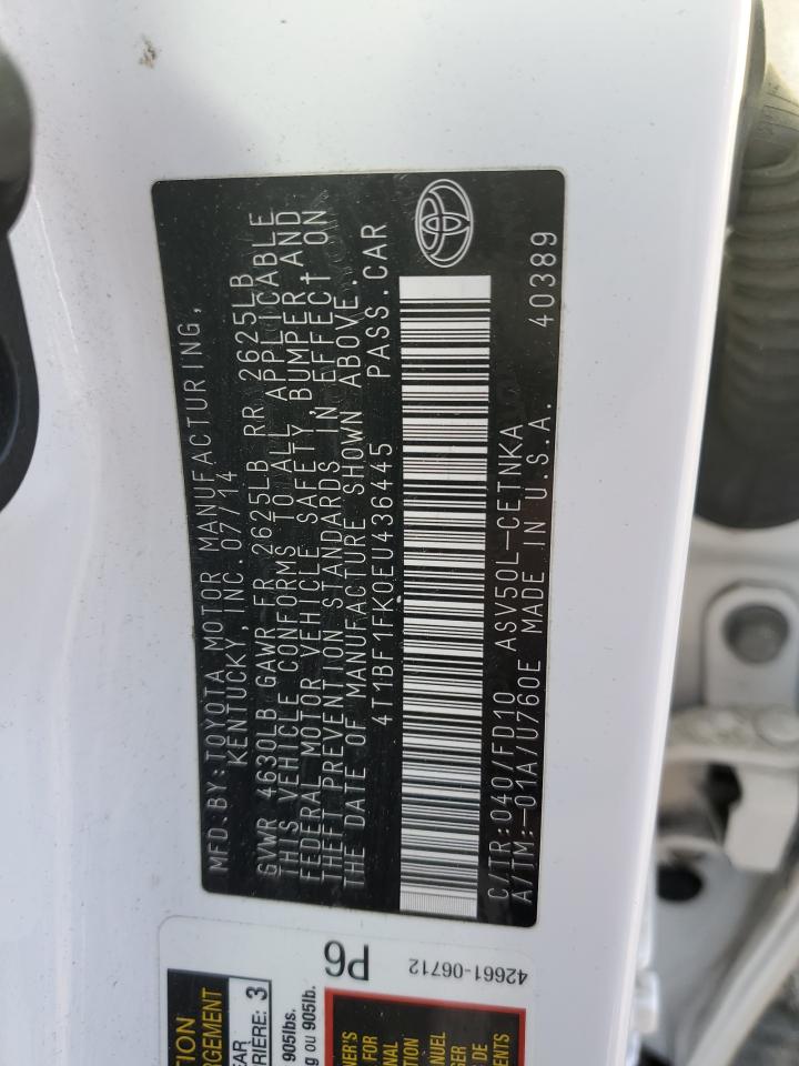 2014 Toyota Camry - Image 12