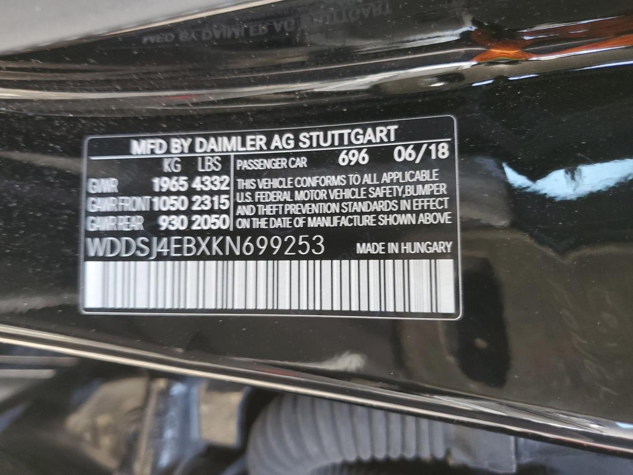 2019 Mercedes-Benz CLA-klasse - Image 12