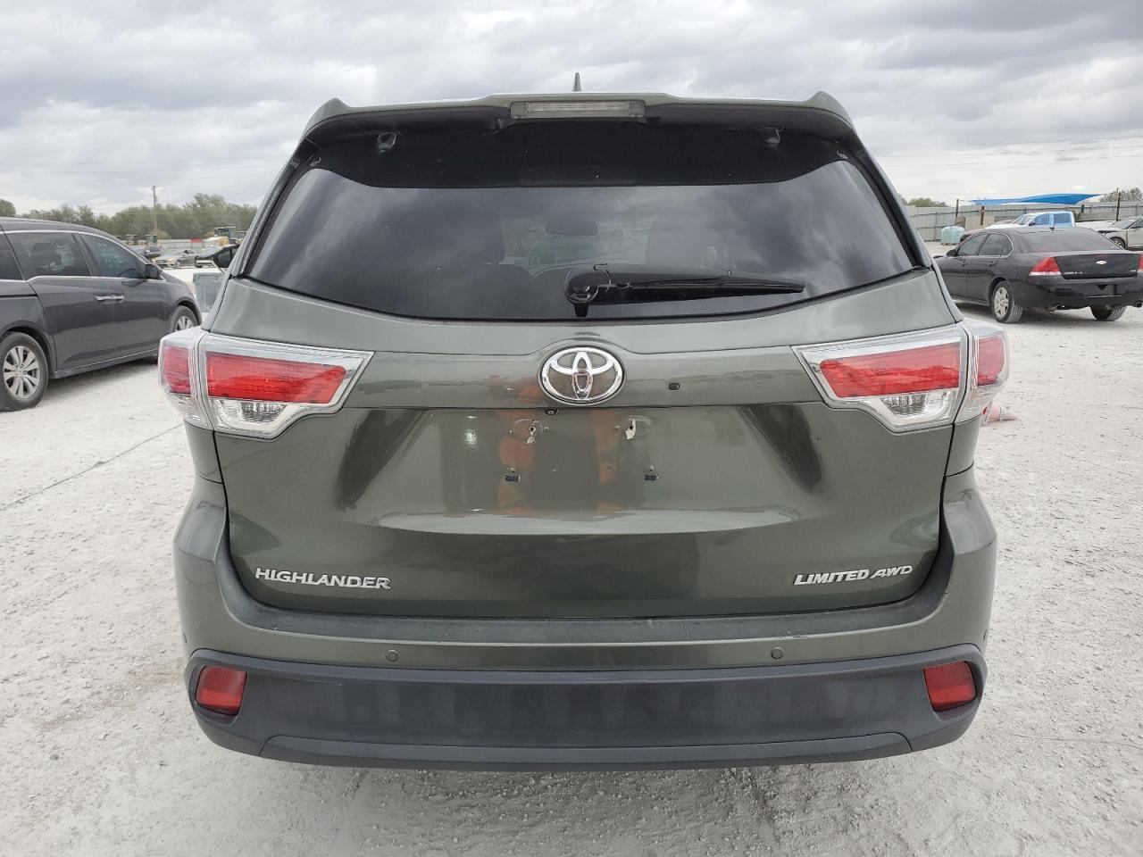 VIN 5TDDKRFH5FS116393 2015 TOYOTA HIGHLANDER no.6