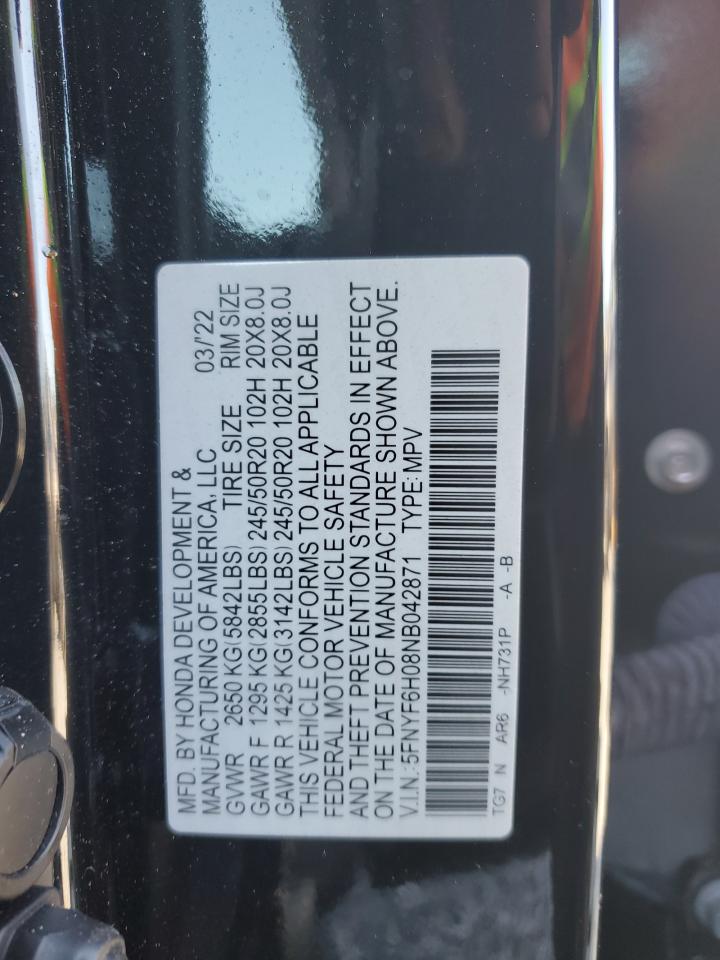 2022 Honda Pilot - Image 15