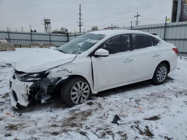 2019 Nissan Sentra S للبيع في Chicago Heights، IL - Front End